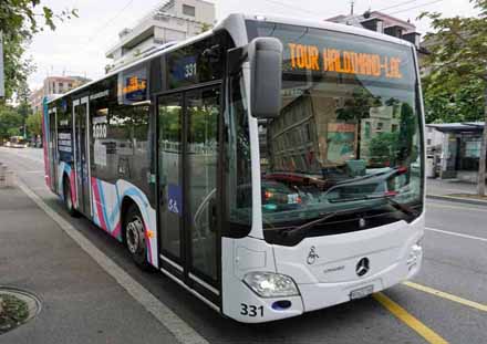 Mercedes Citaro K 331 Transport Lausanne